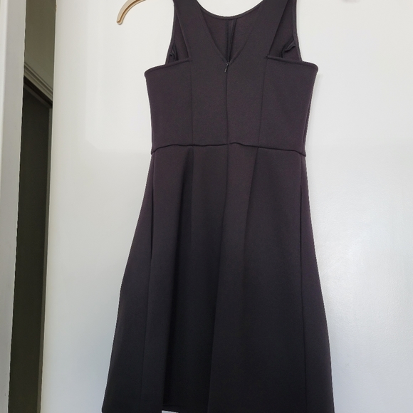 Madewell Black Boxpleat Racerback Dress Size 0 Like New - Picture 6 of 9
